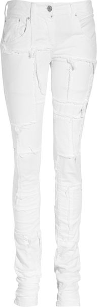 Isabel Marant Kaelig Patchwork Skinny Jeans - Lyst