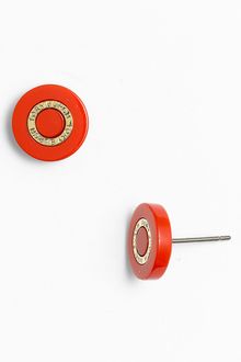 Tory Burch Cole Enamel Stud Earrings - Lyst