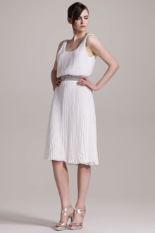 Alice + Olivia Cora Pleated Belted Dress - Lyst