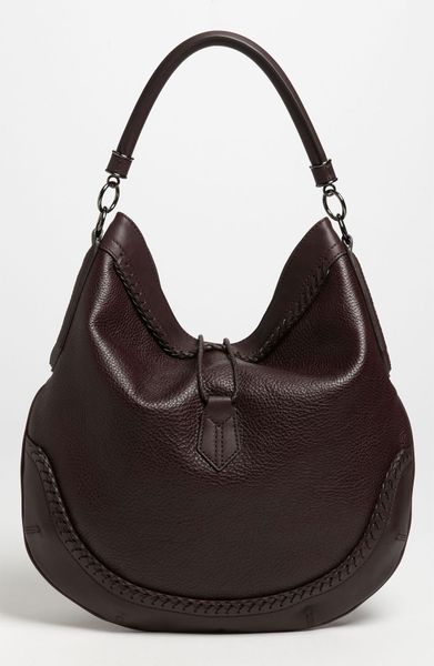 Burberry Tassel Hobo In Purple Plum Lyst 7843