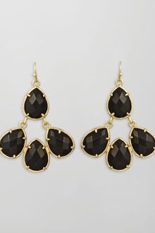 Kendra Scott Carlone Earrings Black Onyx - Lyst