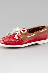 Sperry Top-sider Authentic Patent Leather Boat Shoe
