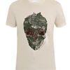 Alexander Mcqueen Bird Skullprint Tshirt in Beige for Men (cream) - Lyst