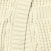 Alexander Mcqueen Chunky Waffleknit Cardigan in Beige (cream) - Lyst