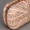 Alexander Mcqueen Skull Clutch Bag in Pink (rose) - Lyst