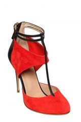 Aquazzura Suede Calfskin Sandals