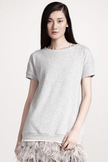 Brunello Cucinelli Stitchtrim Cashmere Pullover - Lyst