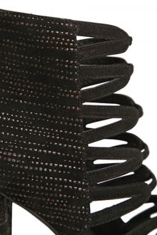 Burak Uyan 120mm Suede Open Toe Boots - Lyst