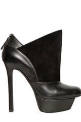 Diego Dolcini Leather and Suede Low Boots