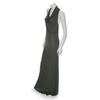 Helmut Lang Cowl Neck Maxi Dress in Green (olive) - Lyst