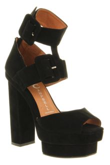 Jeffrey Campbell Dressen Black Kid Suede - Lyst