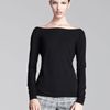 Lela Rose Vback Sweater in Black - Lyst