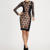 Prabal Gurung Printed Panel Dress in Brown - Lyst