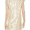 Red Valentino Metallic Circle Shift Dress in Gold - Lyst