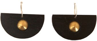 Sophie Monet The Bullet Earrings - Lyst