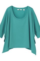 Uniqlo Women Velvet Short Sleeve Big Tshirt