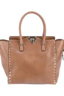 Valentino Studded Tote - Lyst
