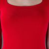 Valentino Sleeveless Dress in Red - Lyst
