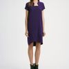 Zero + Maria Cornejo Silk Dress in Purple (black) - Lyst