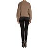 Balenciaga Ribbed Sweater in Brown (champagne) - Lyst