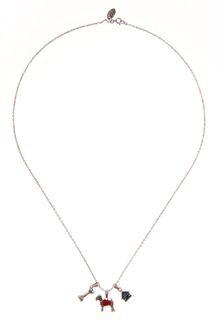 Cath Kidston Stanley Cluster Necklace - Lyst