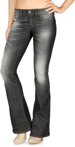 Diesel Livierflare in Black (denim) - Lyst