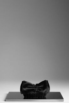 Burberry Velvet Bow Belt - Lyst