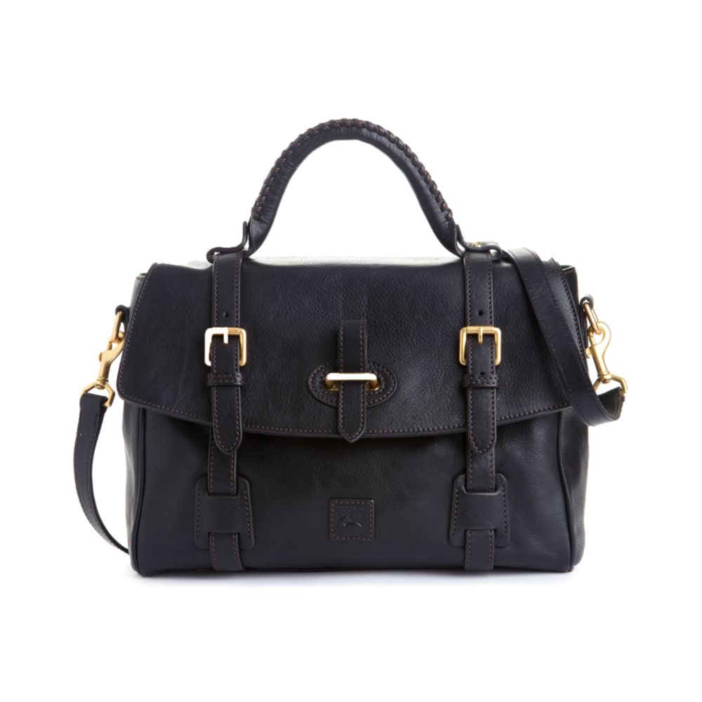 dooney & bourke florentine satchel black