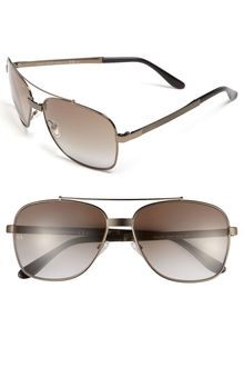 Giorgio Armani Aviator Sunglasses - Lyst