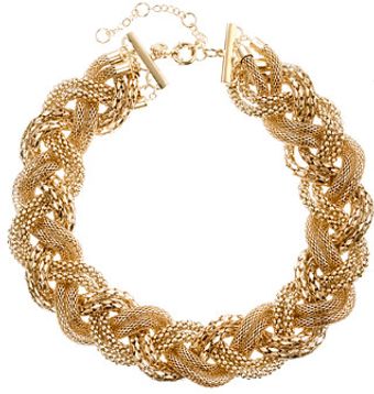 J.Crew Long Woven Necklace - Lyst