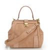 J.crew Telegram Suede Mini Satchel in Beige (sand dune) - Lyst