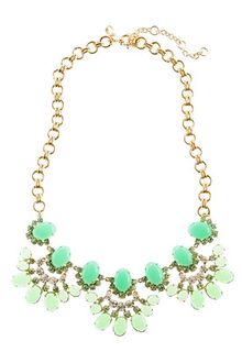 J.Crew Cabochon Fan Necklace - Lyst