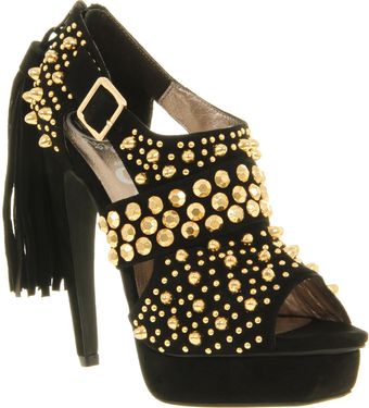 Jeffrey Campbell Pony Tail Black Suede - Lyst