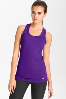 Nike Tight Chill Poly Legend Ribbed Tank - Lyst