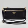 Prada Zip Top Document Holder in Black (002 nero -) - Lyst