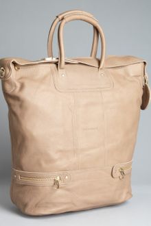 See By Chloé Camel Leather Large Convertible Tote - Lyst