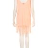 Topshop Coral Fringe Burnout Cover Up in Pink (coral) - Lyst