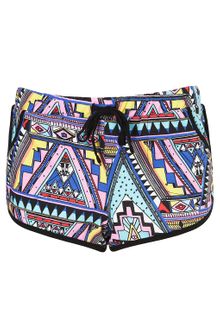 Topshop Calypso Print Runner Shorts - Lyst