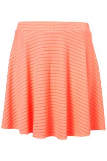 Topshop Selfstripe Skater Skirt - Lyst