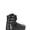 Yves Saint Laurent Malibu Velcro Leo Print Leather Sneakers in Black for Men - Lyst