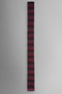 Burberry Prorsum Striped Silk Knitted Tie - Lyst
