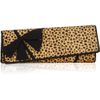 Christian Louboutin La Valliere Asymmetric Printed Calf Hair Clutch in Brown (black) - Lyst