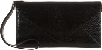 Delvaux Envelope Clutch - Lyst