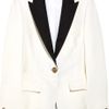 Emilio Pucci Virgin Wool and Silkblend Twill Blazer in Beige (cream) - Lyst