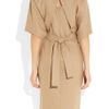 Gucci Belted Woolblend Dress in Beige (camel) - Lyst