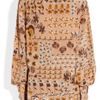 Gucci Floralprint Silkcrepe Shirt in Multicolor (floral) - Lyst