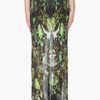Helmut Lang Green Cicada Print Skirt in Green - Lyst