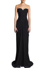 J. Mendel Sweetheart Bodice Gown