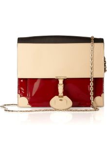 Jason Wu Jourdan Patent and Leather Shoulder Bag - Lyst