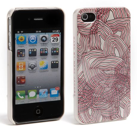 Marc By Marc Jacobs Solstice Iphone 4 And 4s Case in Gray (slate grey/ pink multi) - Lyst